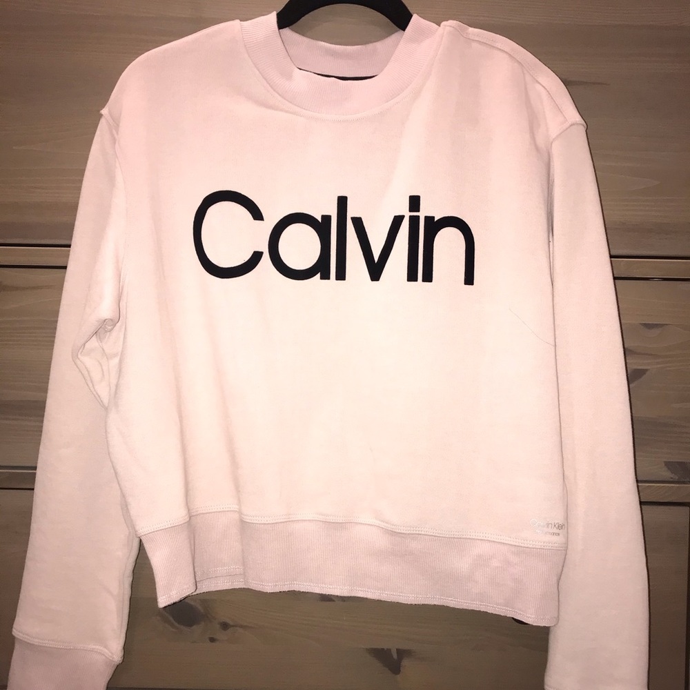 Calvin Klein Performance Light Pink Pullover